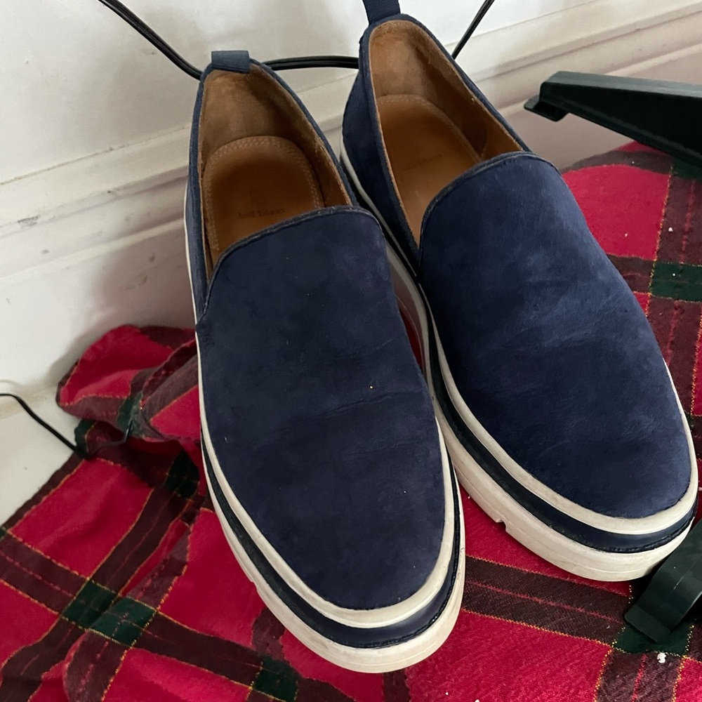Bill Blass Sutton Suede sneakers.